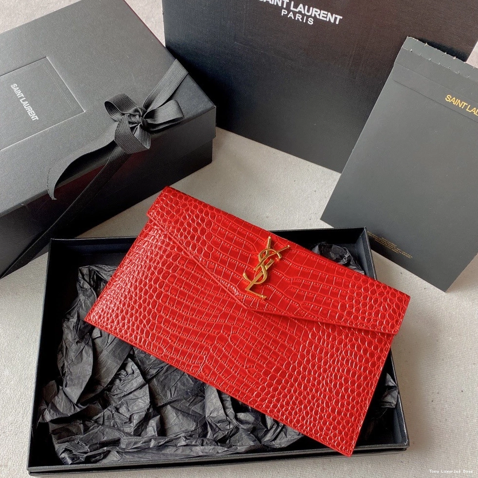 Tony Luxuries POUCH-27*16*2cm UPTOWN YSL 0816
